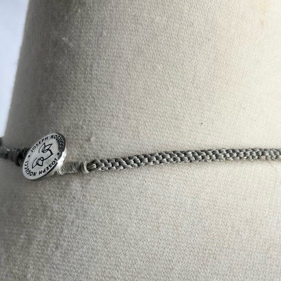 Joseph Nogucci Dark stone, beaded, and woven statement necklace - like new - Picture 3 of 6